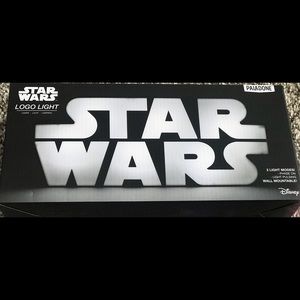Paladone Star Wars Logo Light, Wall Mountable and Freestanding
